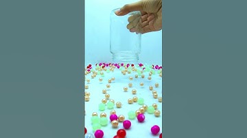 Simple Yet Satisfying Reverse Video With Beads! #shorts