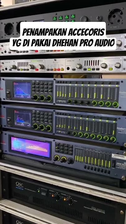Penampakan acceoris yg di pakai dhehan pro audio. #dhehanpro #dhehan_audio #soundhajatan #dangdut