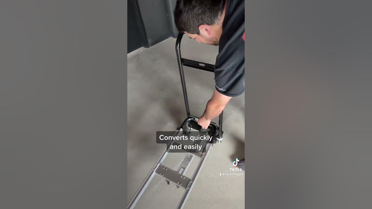 Franklin 4in1 Convertible Hand Truck Harbor Freight Shorts YouTube