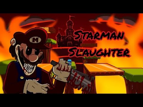 Starman Slaugther,pero lo canto Yo vs Mario.Exe y Sus Secuaces + @Rosaport89 🎤🎶#apoyo #fnf #mmv2
