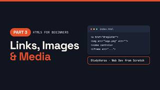HTML5 for Beginners: Images, Video, Audio and Embedding YouTube | Part 3