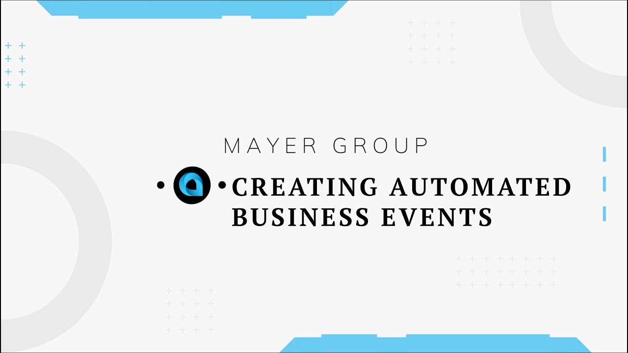 Creating Automated Business Events in Acumatica - YouTube