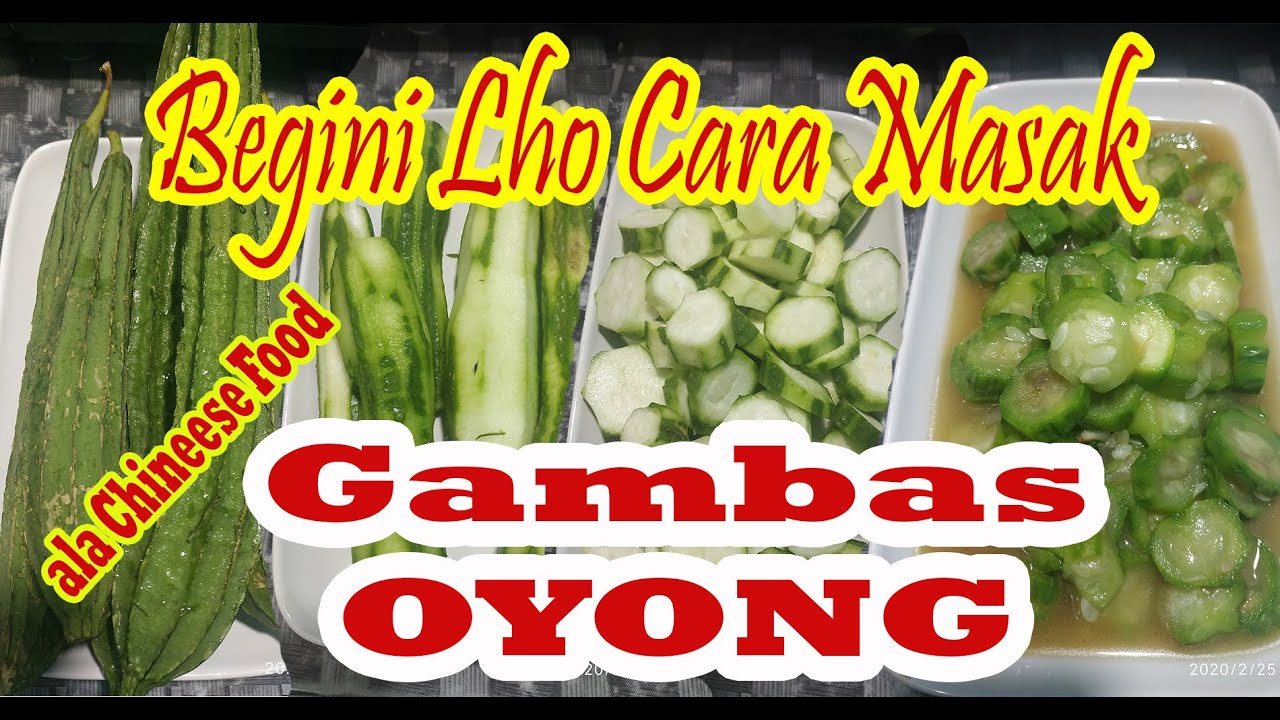 cara Masak Sayur Oyong Gambas ala chinese Food YouTube cara Masak Sayur Oyong Gambas ala chinese Food YouTube