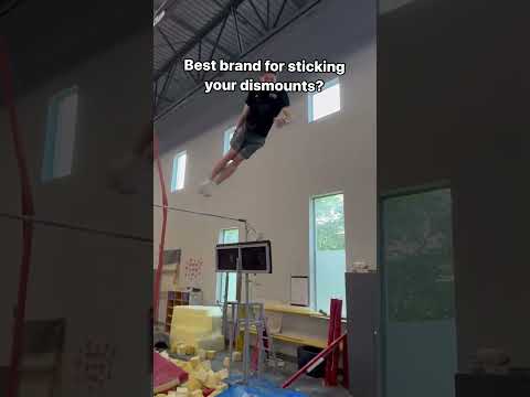 Is it possible to not stick your landings while in Stoi merch? #gymnastics #clothingbrand
