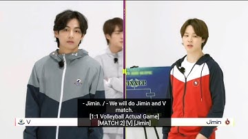 [Eng Sub] Run BTS! 2023 Special Episode - Mini Field Day part 1 (Volleyball game)