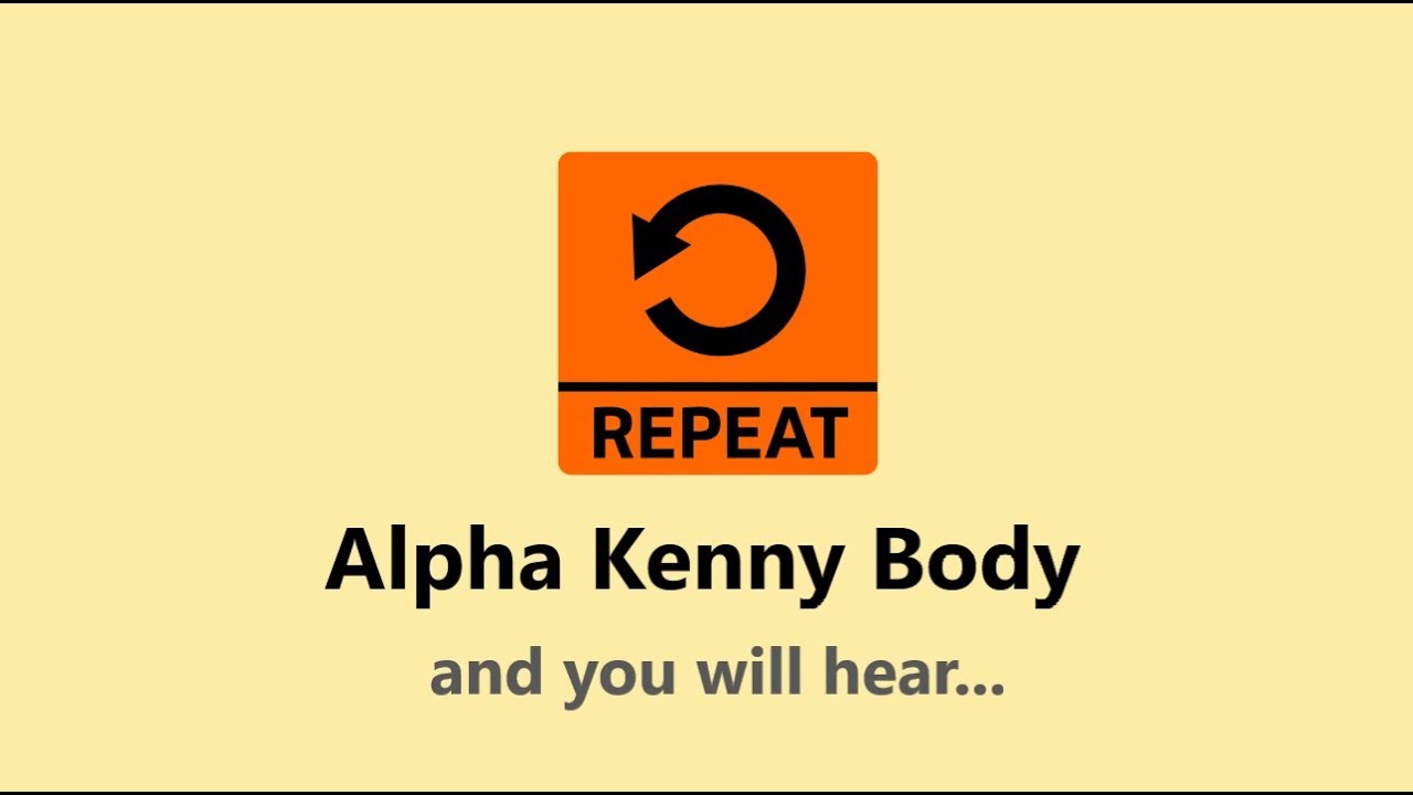 What does alpha kenny body mean