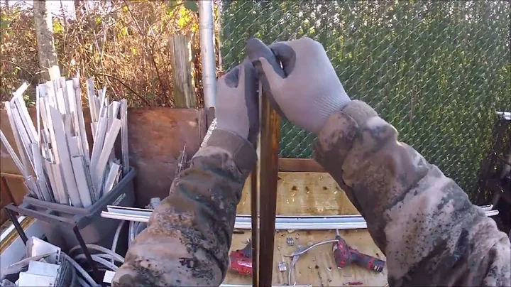 Scrapping Extruded Window Frames