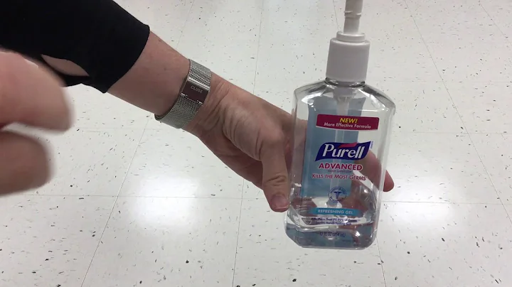 Proper Hand Hygiene using Hand Sanitizer