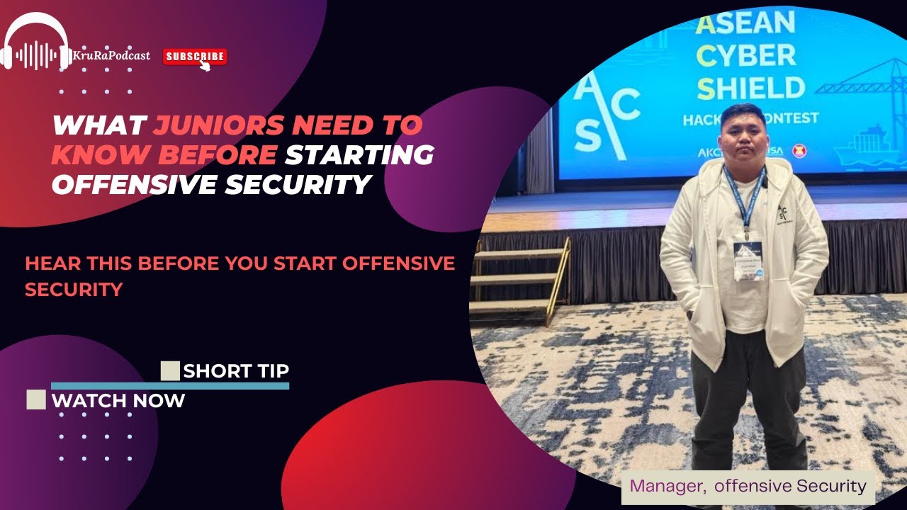 Hear This Before You Start Offensive Security - YouTube