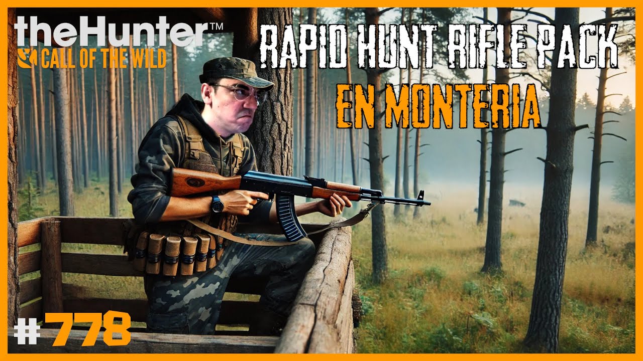 MONTERÍA CON EL RAPID HUNT RIFLE PACK - JABALÍES Y CORZOS | 🦌theHunter: CotW 