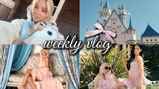 weekly vlog! disneyland, love, tea party & QUITTING YOUTUBE?