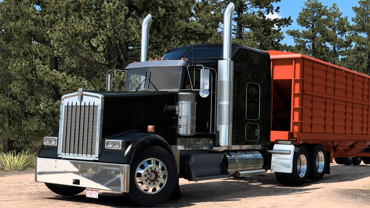NUEVO W900 FLAT GLASS EN AMERICAN TRUCKKENWORTH W900FGAMERICAN TRUCK