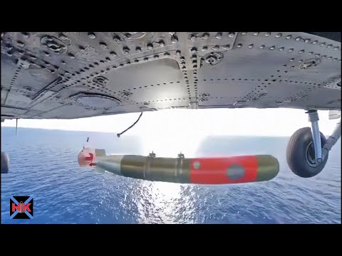Helicopter launched MK-46 aerial torpedo
