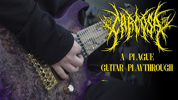 CARCOSA - A Plague (Guitar Playthrough // 8 String Guitar)