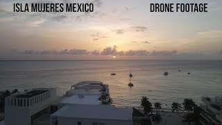 Drone Tour of Isla Mujeres Mexico