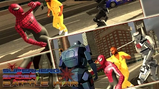 Superhero Spider Battle War - Android Gameplay screenshot 2