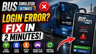 How to fix Bus simulator ultimate login problem screenshot 5