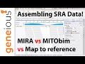 Map to reference and MIRA assembly of mitogenomes in Geneious (Part 5)