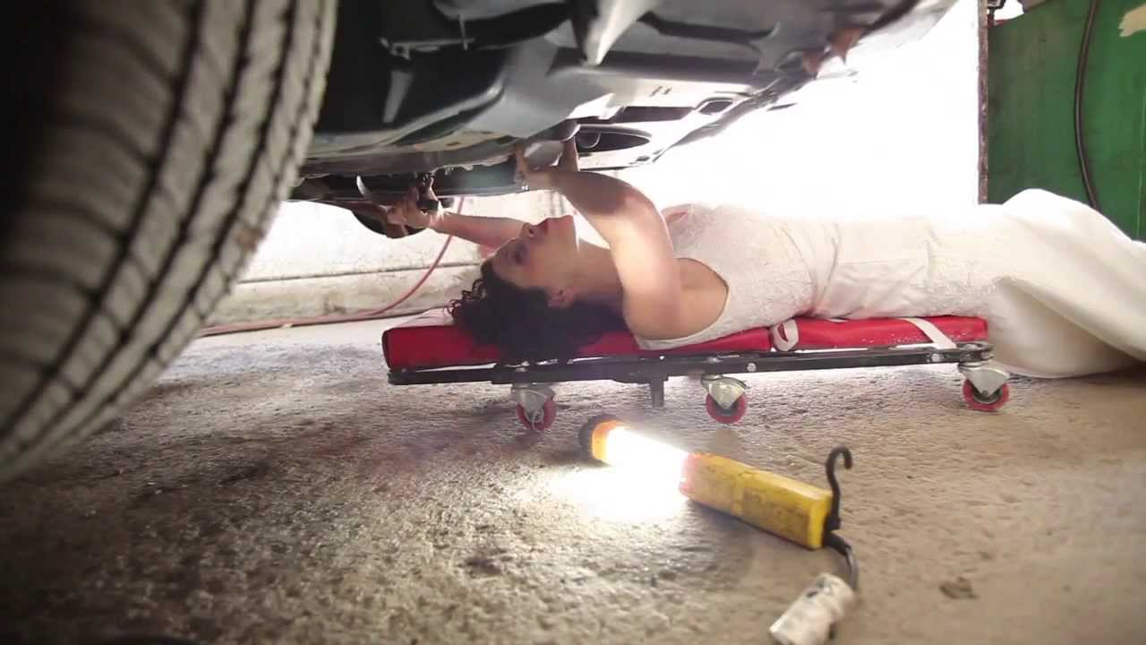 Trash the Dress with a twist called dueling weds