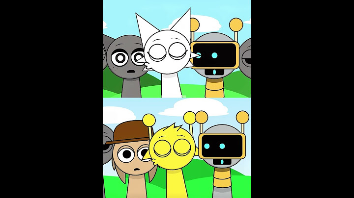 Sprunki is Sus - Sprunki Wenda kissed Gray #sprunki