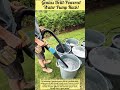 Genius Drill-Powered Water Pump Hack! 🚰⚡