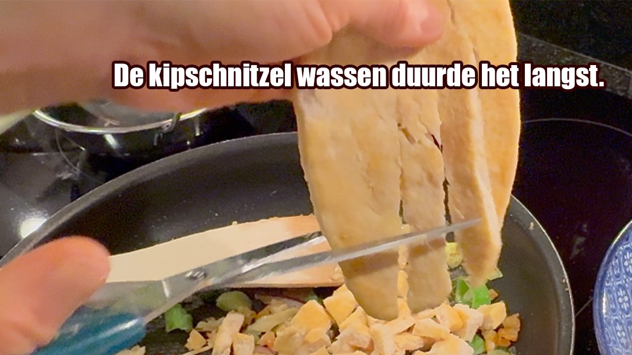 Nasi maken met restjes. Makkelijk en snel Kantonees koken.