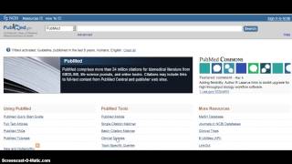 Information Comparing CINAHL, MEDLINE, and PubMed Update