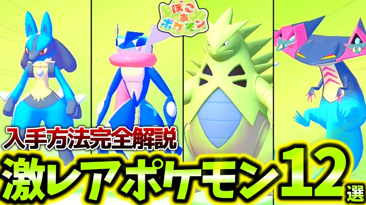 Pokoa Pokemon] A thorough explanation of how to obtain 12 super
