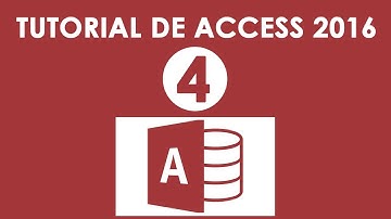 Tutorial de Microsoft Access 2016 - Parte 4