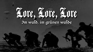 Lore, lore - Im Wald, im grünen walde - With German English and Indonesia Lyrics