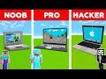 Minecraft Battle: NOOB vs PRO vs HACKER: NEW APPLE MacBook in Minecraft! / Animation