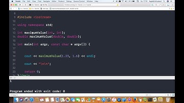 C++ mit Xcode programmieren - Was sind eigentlich überladene Funktionen?