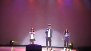 20140423 中科大達人秀第6強 (AYR)張嘉容+周鈺棋+盧曉文-不得不愛&快樂崇拜