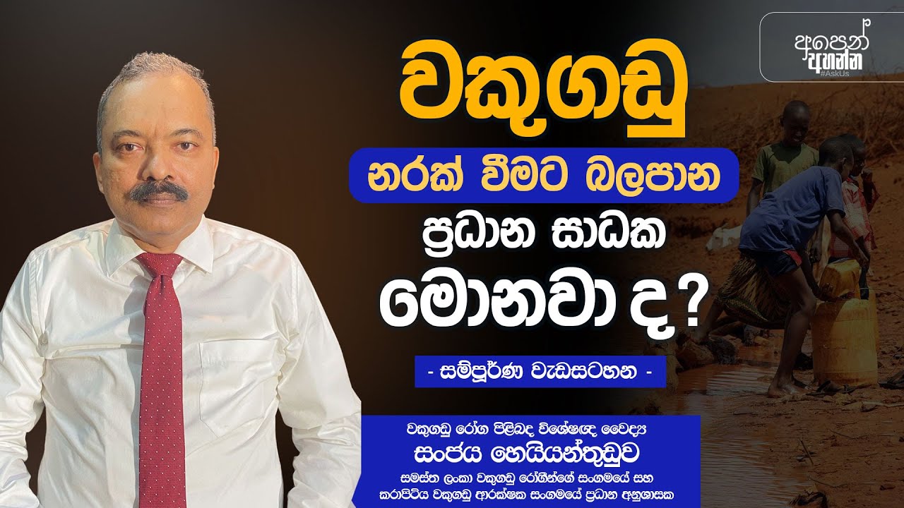වකුගඩු නරක් වීමට බලපාන ප්‍රධාන සාධක මොනවාද ? | සම්පූර්ණ වැඩසටහන‍ | #kidney