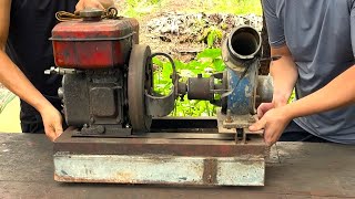 Restoration And Repair Of Old Water Pumps Using Diesel Engines 4 // Complete Restoration Of Engines