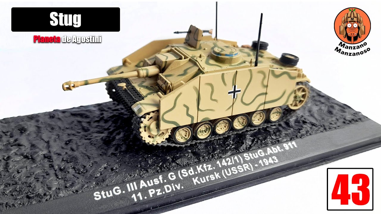 Stug : 1/72 Planeta DeAgostini - (Fascículo 43) Unboxing - YouTube