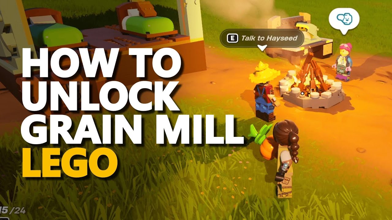 How to unlock Grain Mill Fortnite Lego YouTube