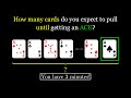 Card Draws needed for an Ace | Quant Interview Questions
