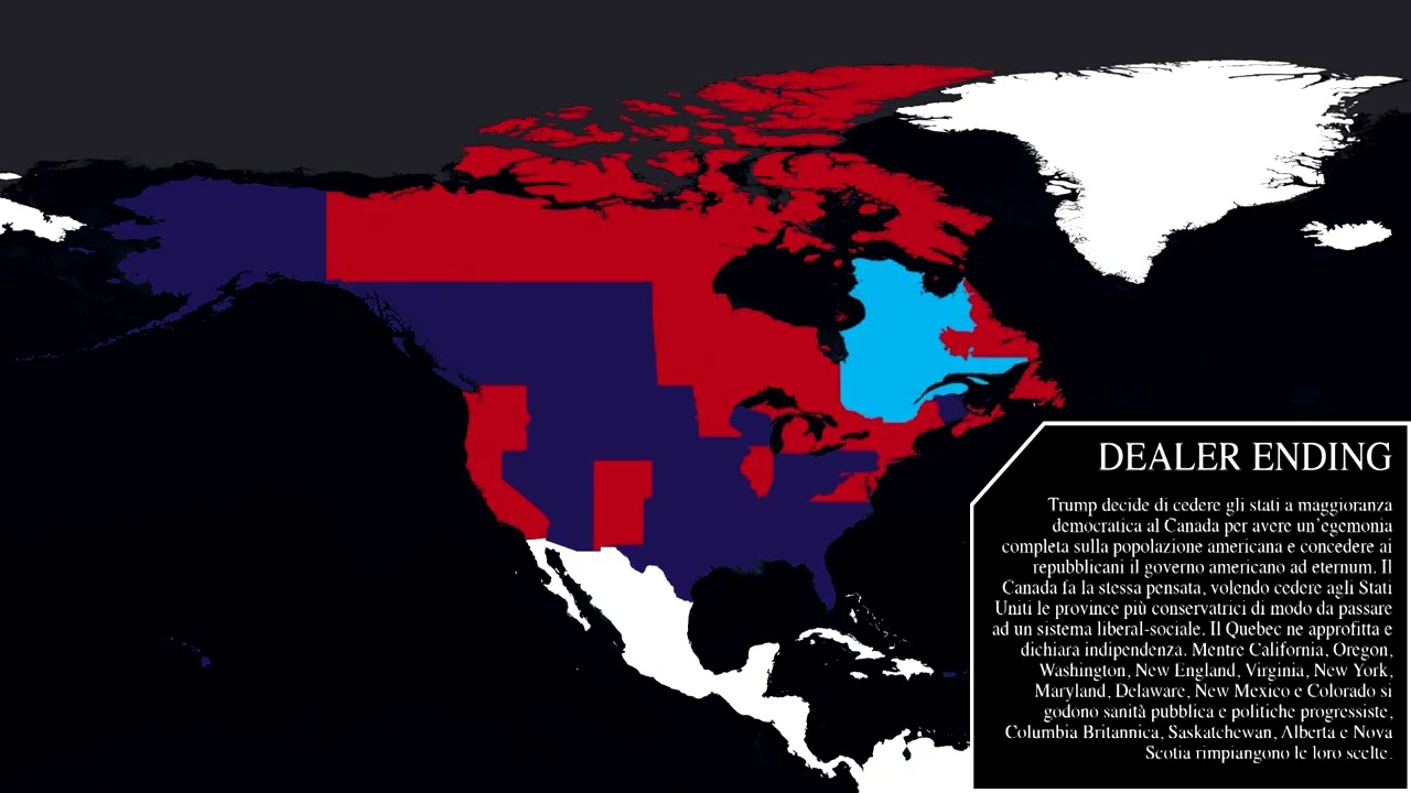 USA vs Canada: tutte le endings