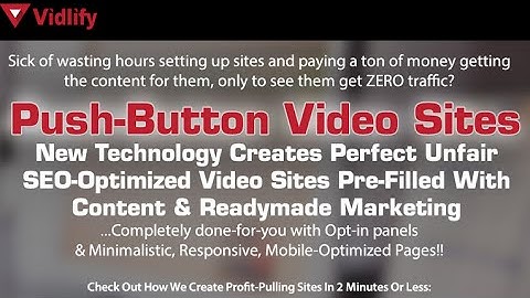 Vidlify Review  OFFICIAL DEMO VIDEO  GET IT NOW