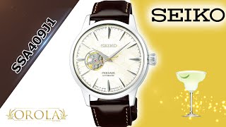 Overview Seiko Presage Limited Edition Honeycomb SSA409J1 - YouTube