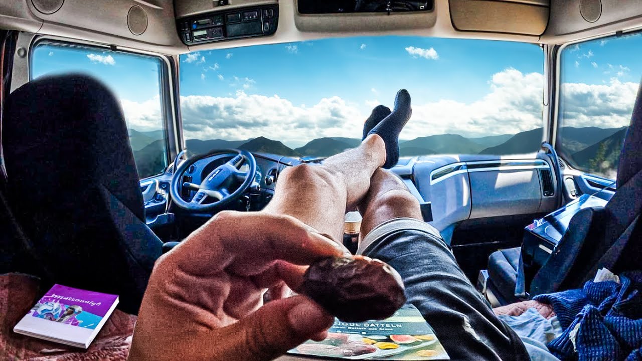 Индивидуальный обеденный лагерь водителя грузовика