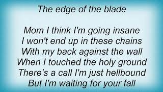 Sinner - Edge Of The Blade Lyrics