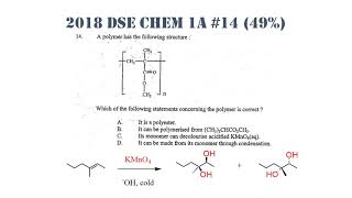 2018 DSE CHEM 1A #14 題解