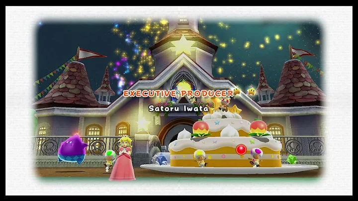 Super Mario Galaxy 2 Glitch - Dying in the Credits