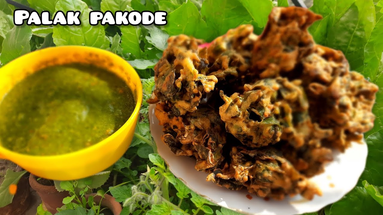 Crispy Palak Pakode 🌿 Easy & Delicious! | The Comfort Food