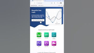 Powerful Websites You Should Know Part 17. Graphing Calculator #maths #geometry #matrix #graphs