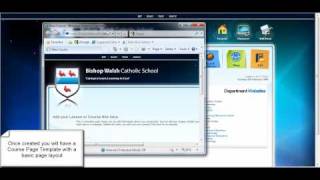 Creating a course on the VLE