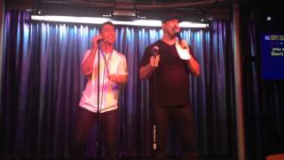 Lance Bass & Joey Fatone singing I want it that way - Backstreet boys / April 14,2016 #DirtyPopAtSea