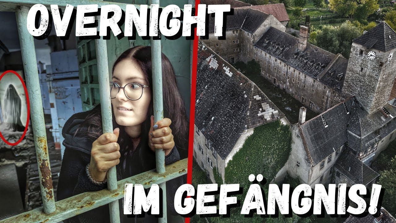 Eine NACHT HINTER GITTERN?! 👮 OVERNIGHT im verlassenen GEFÄNGNIS! 😳 | Lost Places